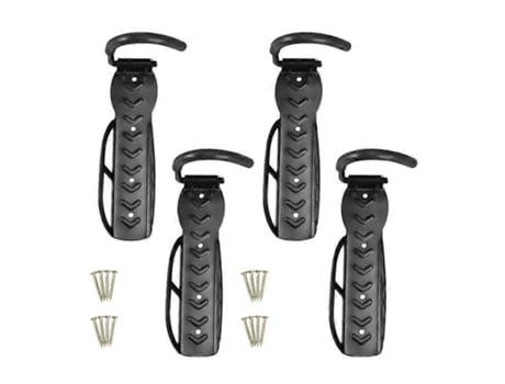 4 Pack Bicycle Wall Hanging Hook Rack Bicycle Rack Storage Vertical Bicycle Hook Suitable For Indoor Cabins,etc Eluaihy