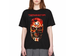 Rockinstone Terminator Redterm Black Adult T-shirt Size:xxl