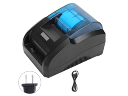 Impressora De Recibos Térmica Bluetooth Usb 203dpi Desktop Suporta Celular Computador 110‑240v