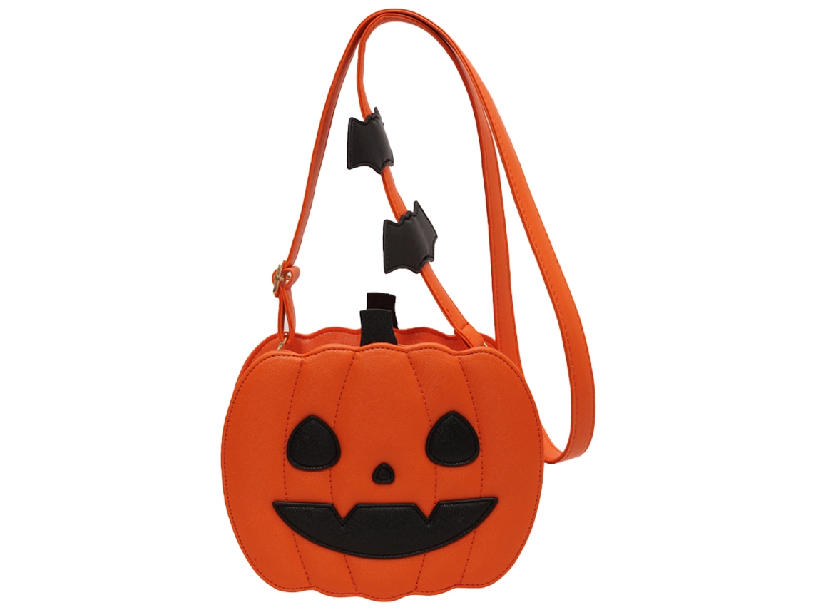Bolsa de Mulher em Forma de Abóbora Tote de Morcego e Diabo para Halloween NEVEANCE