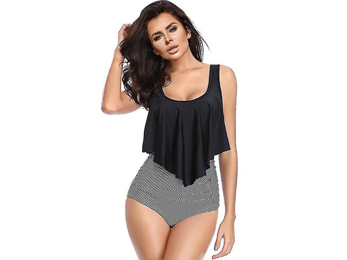 Conjunto De Taniki Feminino Multicolorido De Poliéster (com Preenchimento) D