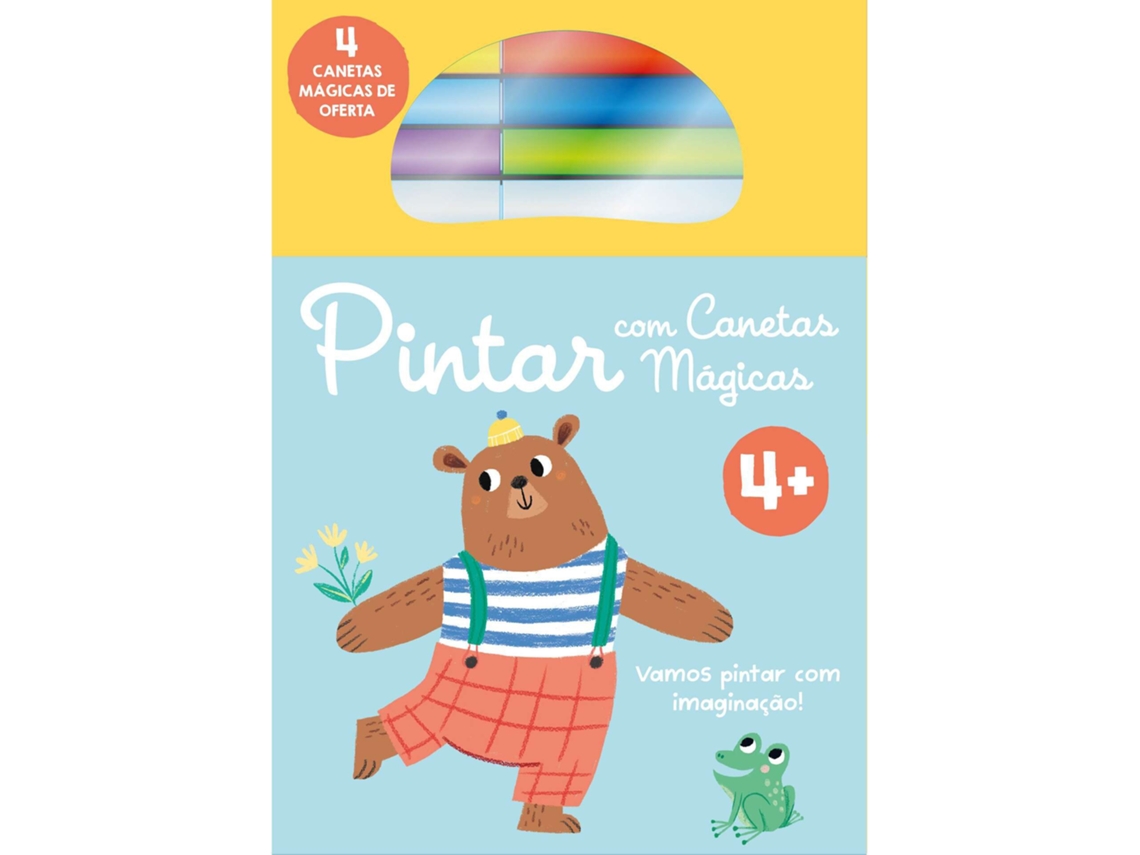 Livro Pintar Com Canetas Mágicas - Urso 4 De Yoyo Books (Português)