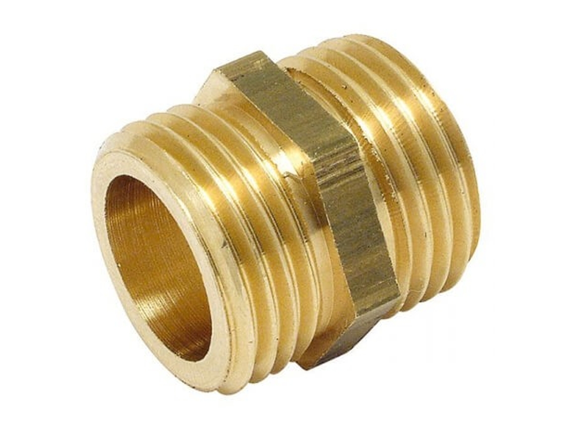 Plugue Roscado de Latão 1 Irrigationpro