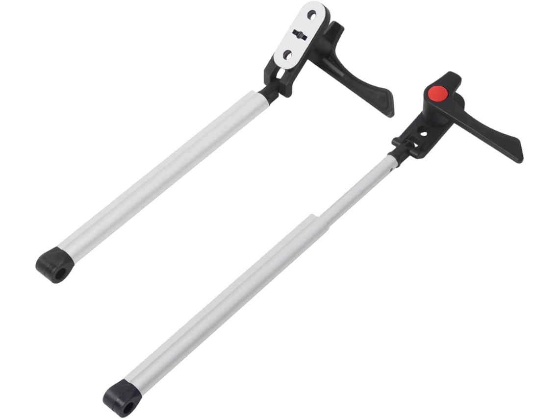 Suporte De Janela Para Caravana Em Alumínio, Multiposição, Extensível Até 43cm 17 Polegadas, Resistente À Ferrugem