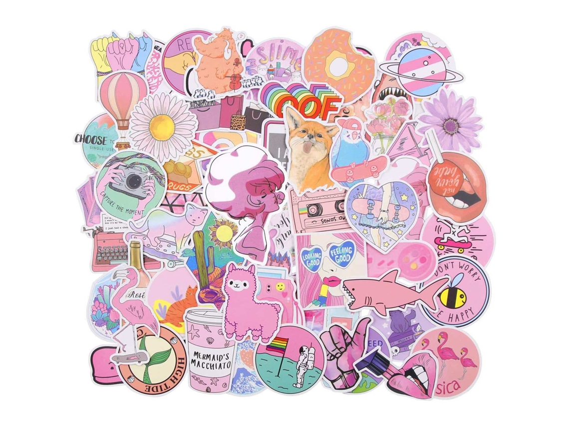 Mega Pack de Adesivos NORTHIX Mix Rosa