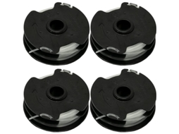 Kit De 4 Bobinas De Reposição Para Roçadora Sem Fio Parkside Prta 20-li C3 Ian351753 - 2x5m Fio De Náilon 1,4mm