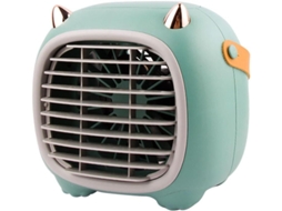 Ventilador Portátil Com Clipe, Visor Led E 100 Velocidades De Vento.