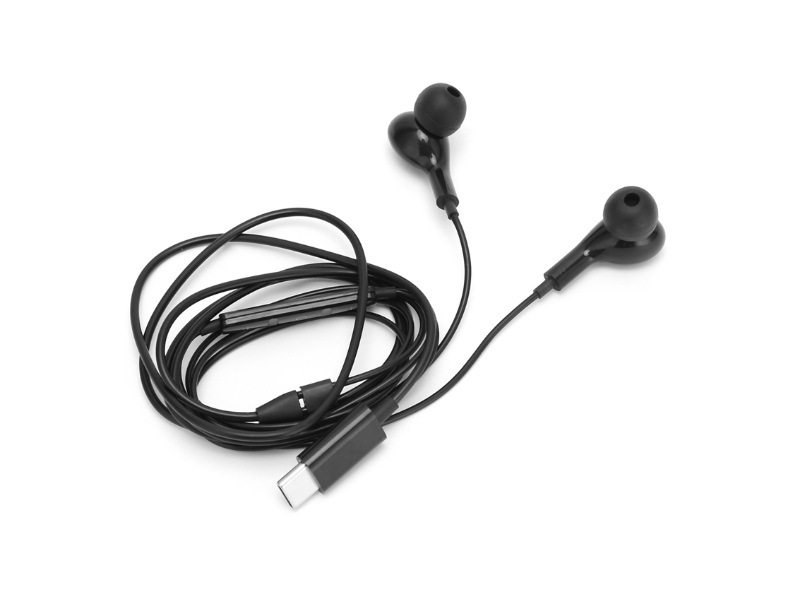 Fones de Ouvido Fio Type C com Chip Digital e Cancelamento de Ruído