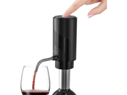 Aerador de Vinho Elétrico, Aerador Eletrônico Automático Recarregável para Garrafas de Vinho BRILVIBERA