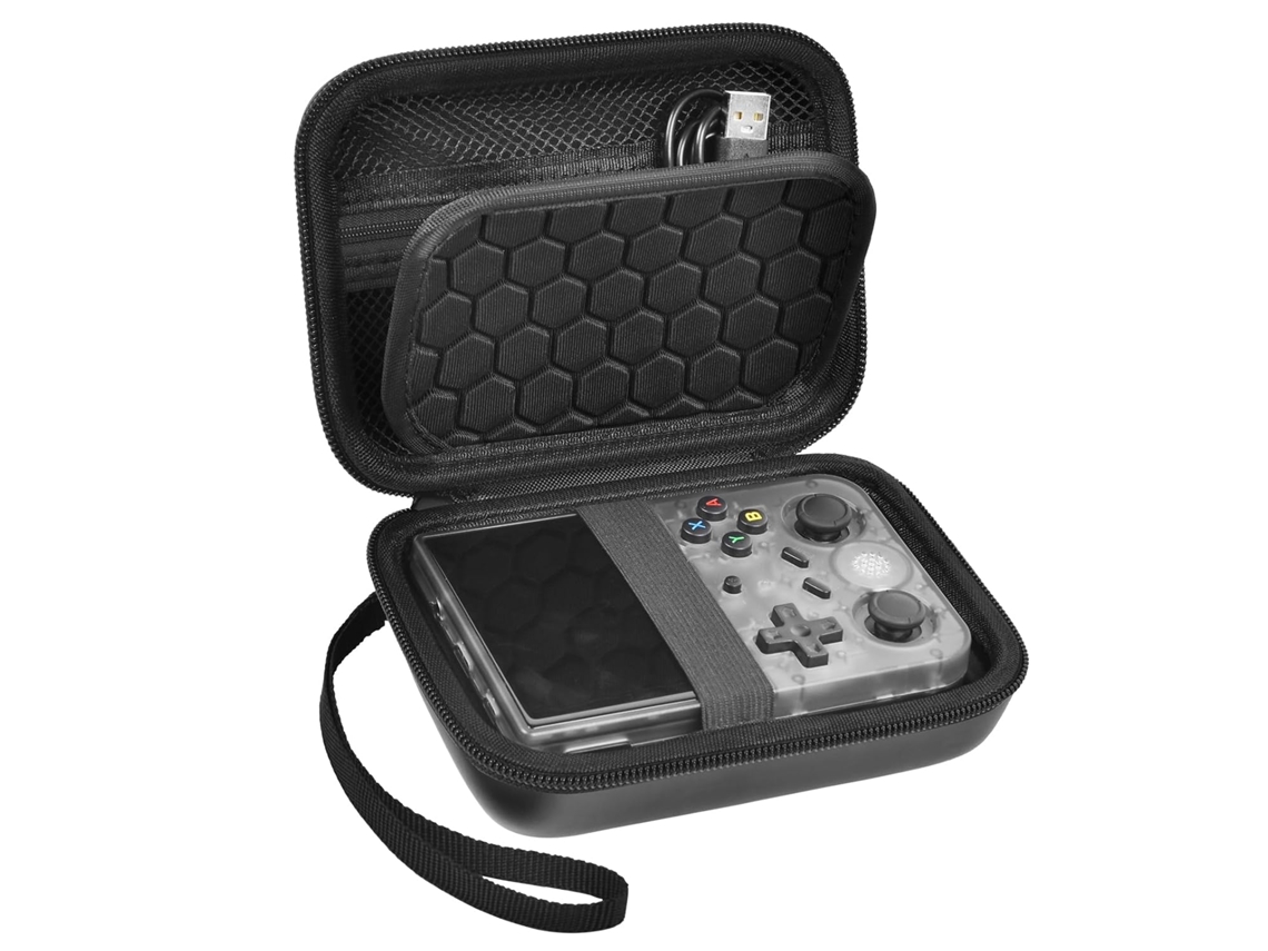 Estojo de Viagem para Console Portátil, R36s, com Espaço para Acessórios AQUAFORGE