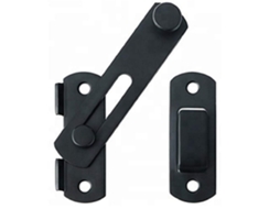 Cadeado De Porta Em Aço Inoxidável De Alta Qualidade Ideal Para Portas Corrediças,janelas E Celeiros Btforus (2 Unidades,preto)