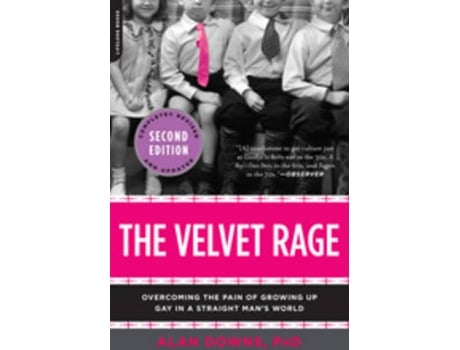 Livro The Velvet Rage de Alan Downs (Inglês)