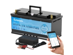 Bateria Lifepo4, Múltiplas Opções De Tensão, Longa Vida Útil, 12v 120ah Bluetooth