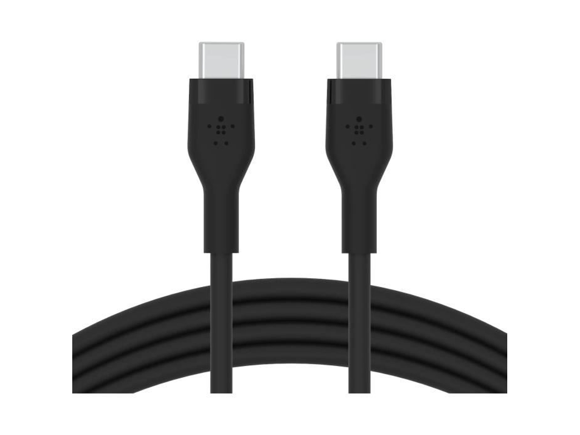 Cabo Boostcharge Flex Usb-C BELKIN Silicone Preto
