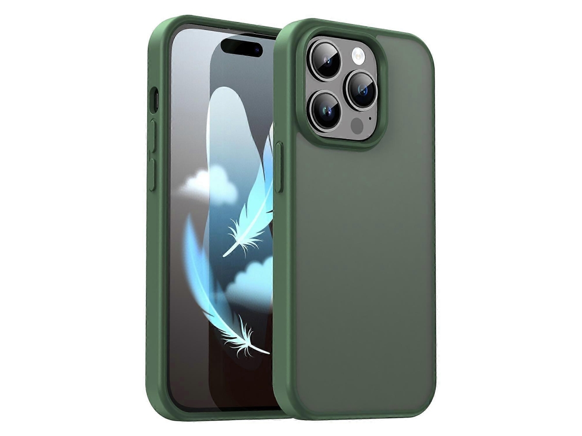 Capa Para Celular Híbrida De Tpu Translúcida Fosca Série Fanying