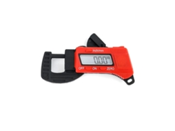 Ferramenta De Medição De Espessura, Micrômetro Digital De 0 A 12 Mm , Vermelho Slowmoose (0,5)