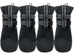 Sapatos Cães, Conjunto De 4 Peças Com Almofadas Antiderrapantes