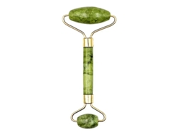 Conjunto de Massagem em Jade Natural, Rolo Gua Sha, Rolo de Massagem Spa para o Corpo e Rosto MDUG (rolo Gua Sha A)