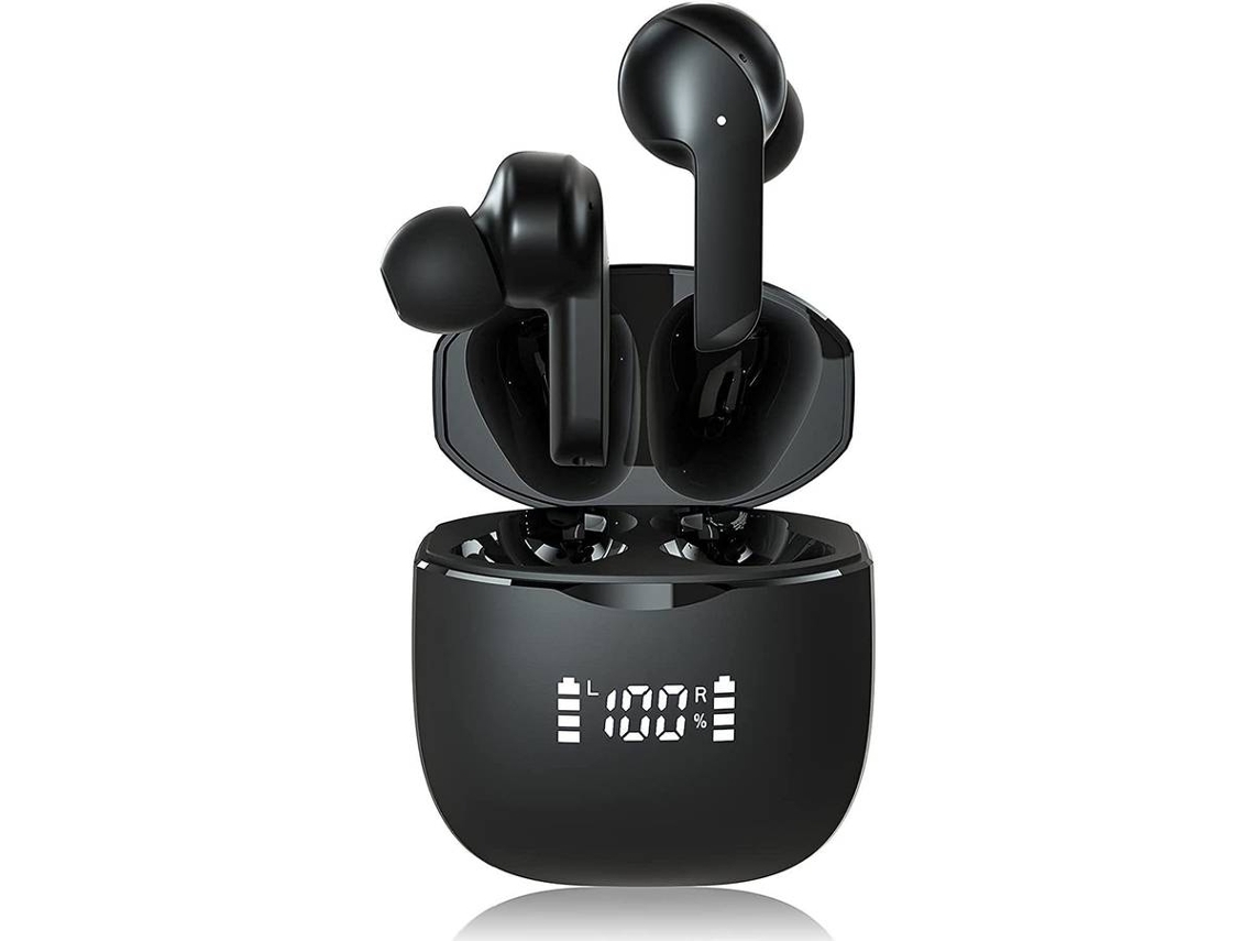 Auriculares Bluetooth True Wireless ENZONS  Sem Fio 5.0 Intra- Verdadeiros Estéreo Sem Fio Mics Integrados