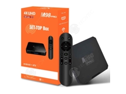 Inn Tv Box 4k Leitor Multimídia 2go Ram 16go Rom Transforma Sua Tv Em Uma Smart Tv Hd Interface Multimídia Hdmi Memória Flash Preta Passionova