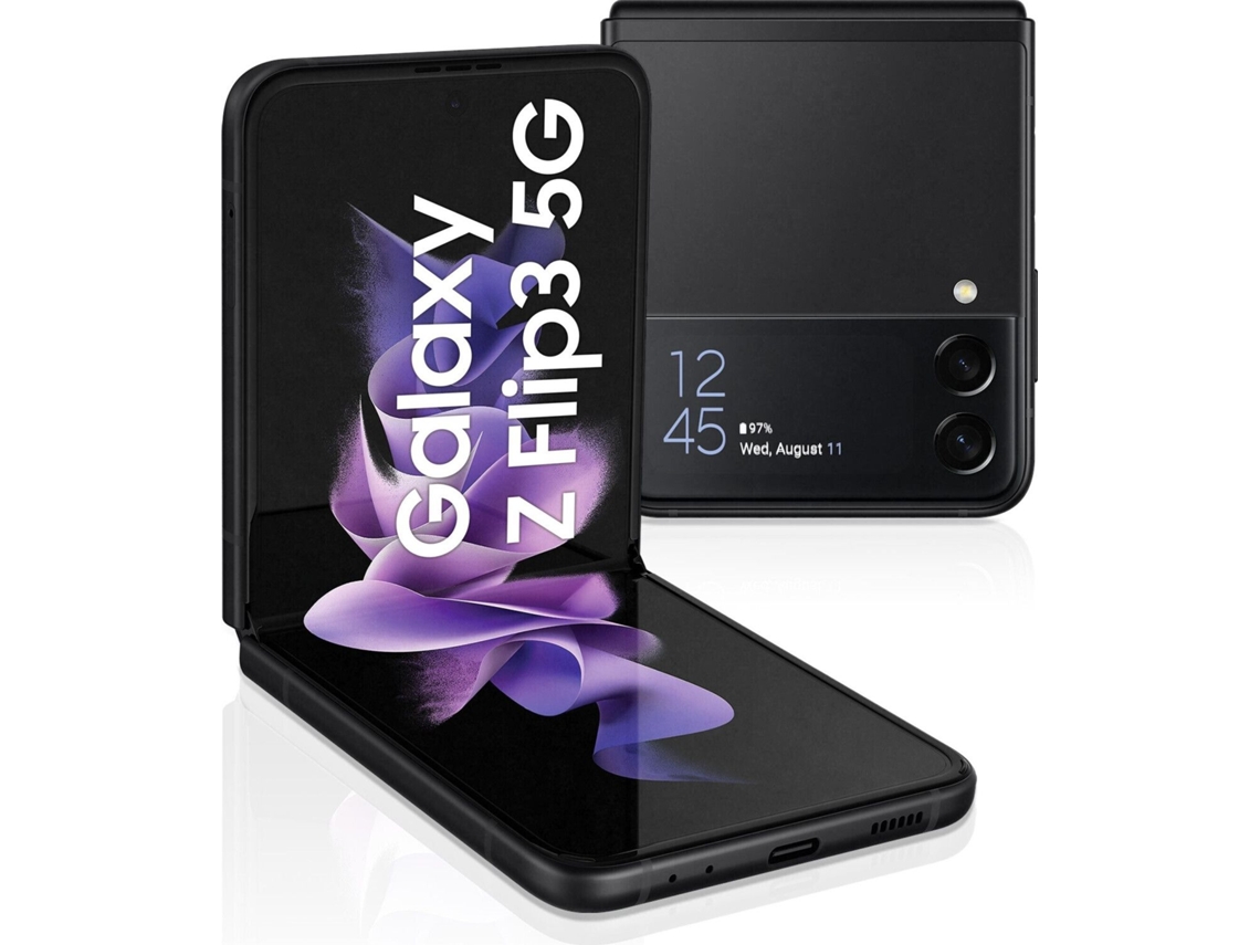 Smartphone SAMSUNG Galaxy Z Flip3 (Recondicionado Como Novo - 128 GB - Negro)