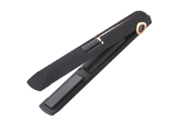 Mini Alisador De Cabelo E Modelador De Cabelo Sem Fio 2 Em 1 Usb Alisador De Cabelo Profissional Em Cerâmicapreto*
