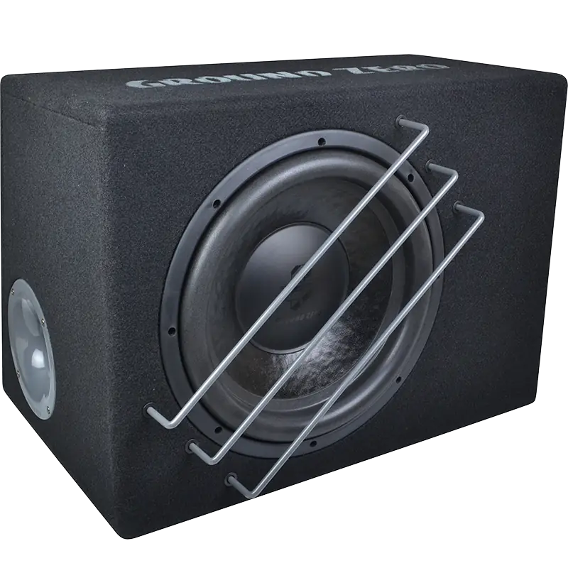 Caixa com Subwoofer Ventilado de 25 Cm - 10 Â?³ Gzub 10Br 450 Watts GROUND ZERO
