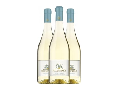 Vinho branco SELLA E MOSCA Monteoro Vermentino Vermentino di Gallura (0.75 L - 3 Unidades)