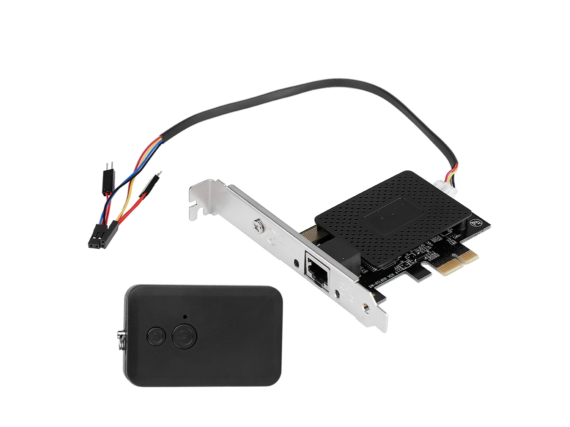Controle Remoto Sem Fio Multifuncional 2 Em 1 Para Computador E Controlador De Botão De Mesa