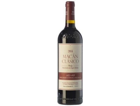 Vinho VEGA SICILIA Vega Sicilia Macán Clásico Tempranillo Rioja (0.75 L - 1 unidade)