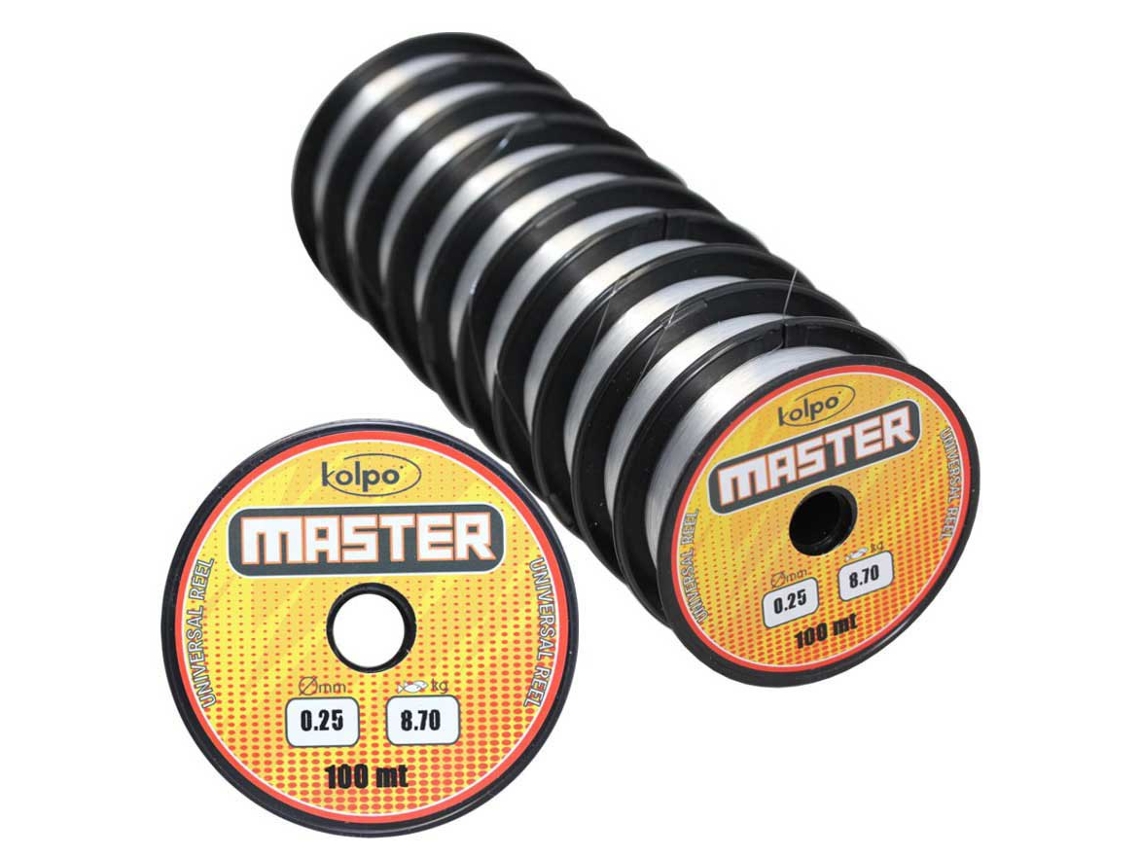 Monofilamento Master 100 M Dourado 0.800 Mmkolpo