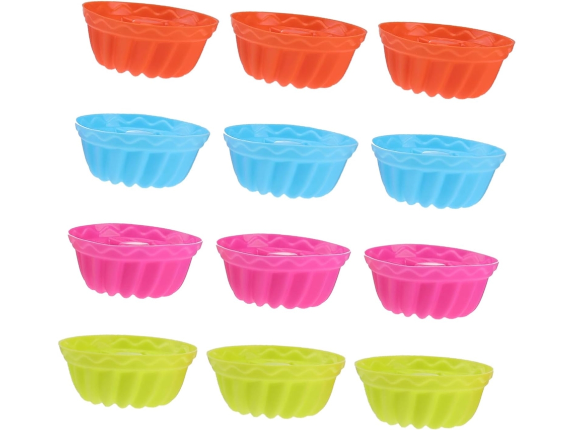 Forma De Silicone Para Bolo E Sobremesas, Conjunto De 36, Para Doces