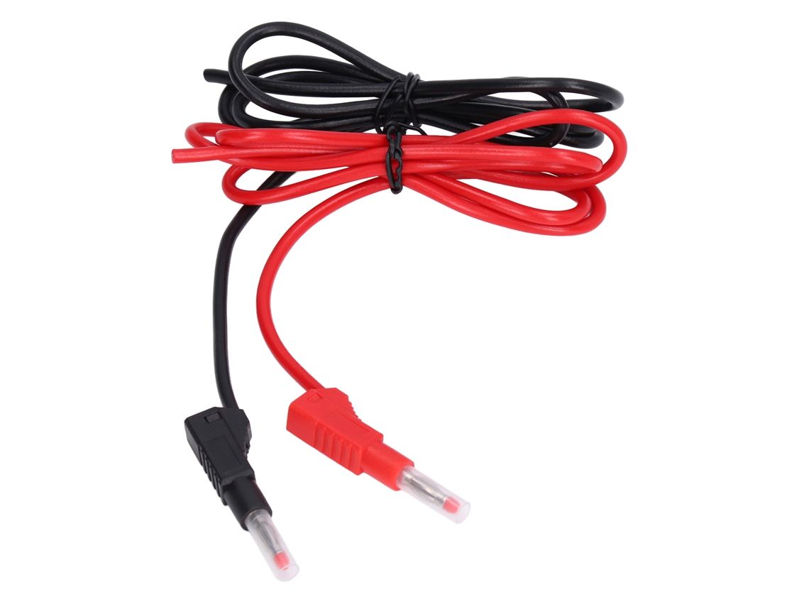 Conectores Plug Banana 4mm E Kit Fio Teste Anti Choque