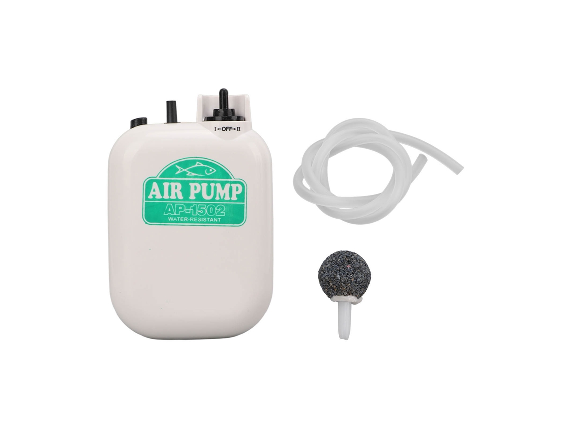 Bomba de Ar para Aquário Portátil Silenciosa com Bateria