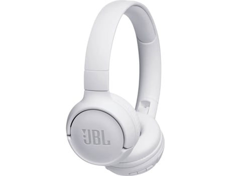 Auscultadores Bluetooth JBL Tune 500 (On Ear - Microfone - Branco) — On Ear | Microfone | Atende chamadas
