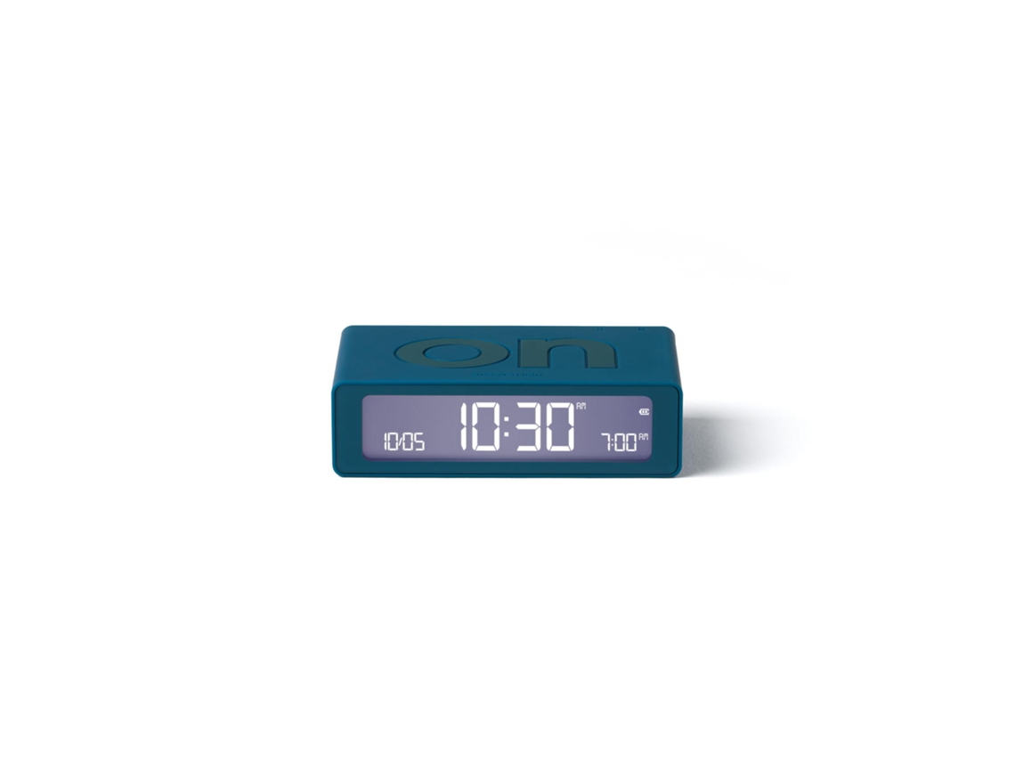 Despertador LEXON FLIP Mini (Azul) pato 