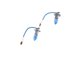 2 Lâmpadas Halógenas H3 Super Brancas para Faróis de Nevoeiro Auto (12v 55w)
