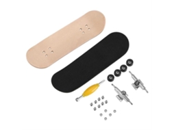 HURRISE Skates de Madeira Fingerboard Skates 1Pc Maple Liga de Madeira com Caixa
