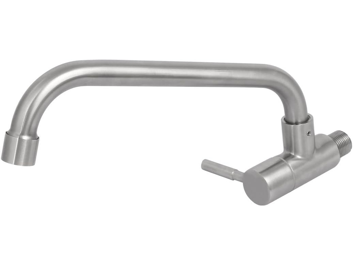 Torneira Giratória de Parede para Lavatório em Aço Inoxidável 304, 1/2bsp CHABERLU