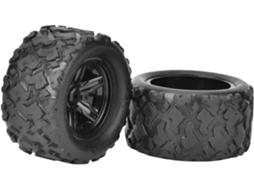 Conjunto de Rodas e Pneus para Carros Rc SFUSHOS