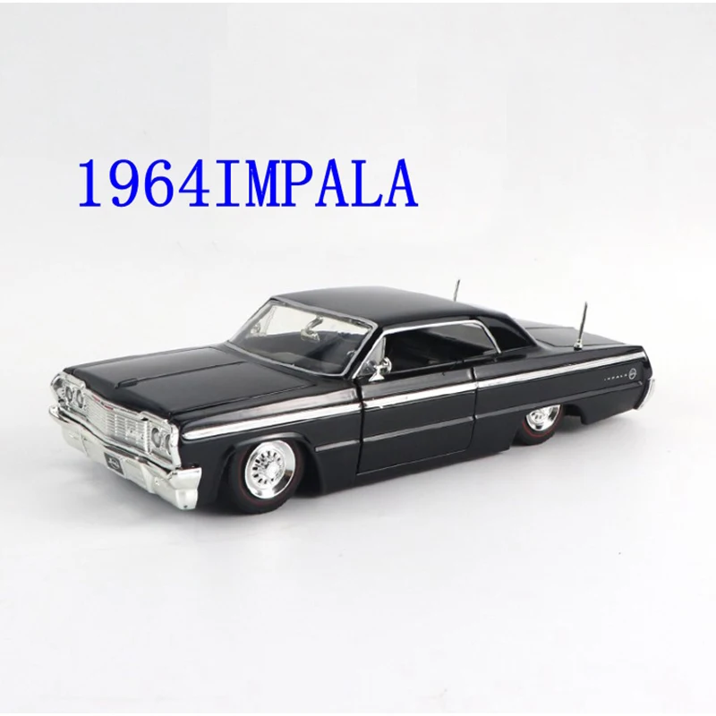 (preto) Modelos De Carros E Carrinhos De Brinquedo Em Liga Metálica Na Escala 1:24