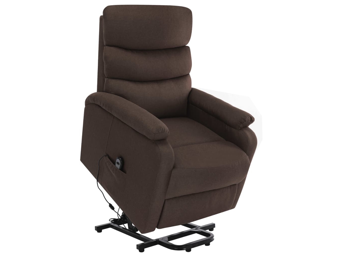 Stand Up Massage Chair, Stand Up Massage Chairs Vidaxl Marrom Tecido