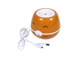 Laxiscreed Umidificador De Ar Usb Com Desenho Divertido, Purificação Do Ambiente, Cor De Café