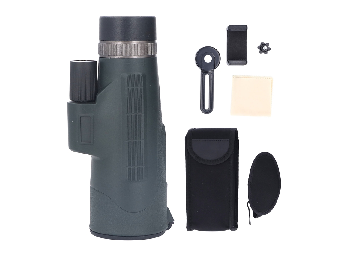 Telescópio Monocular 50mm para Observar Aves e Viagens