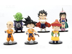 Conjunto de Figuras OEM Dragon Ball: Sun Goku (6 unidades - 10 cm)