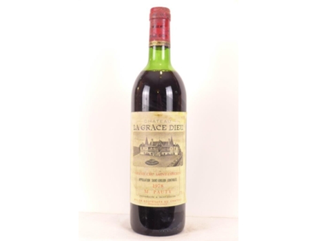 Vinho Tinto CHÂTEAU LA GRACE DIEU 1978 (75 cl - 1 unidade)