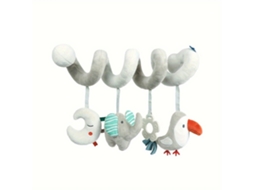 Carrinho De Bebê Pendurado Berço Ornamento Pequeno Animal Forma Espiral Dos Desenhos Animados Brinquedos Sensoriais De Pelúcia Yunzii