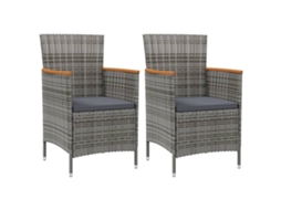 Garden Dining Chair, Garden Dining Chairs Vidaxl Cinzeto Rattan / Vime (n/a)