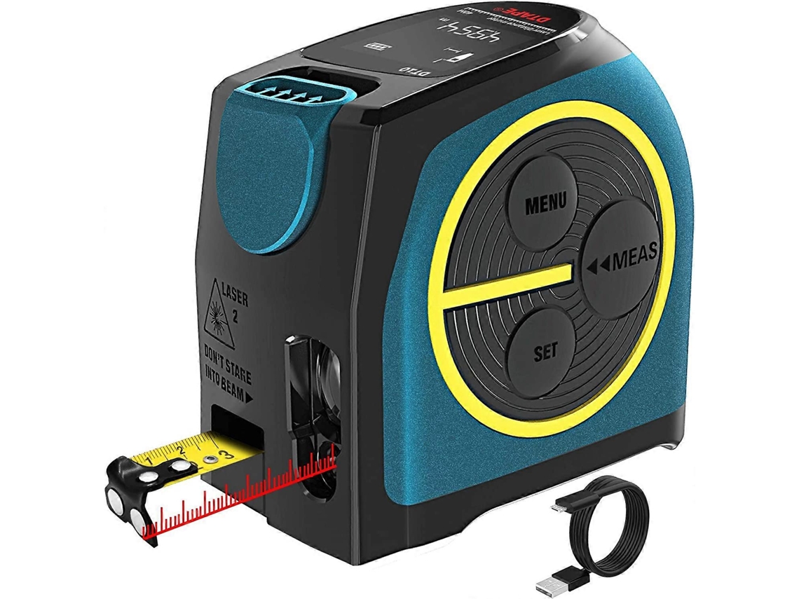 Medidor De Distância A Laser Digital, Medidor De Distância A Laser Recarregável Hanmer, Medidor De Distância Digital Portátil (fi Aquaforge