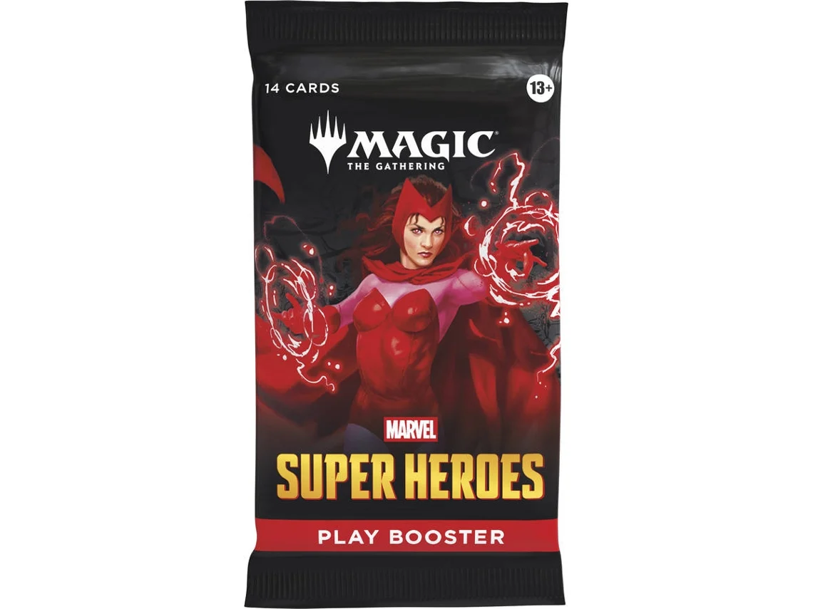 Jogo de Cartas Magic: The Gathering - Marvel Super Heroes Play Booster